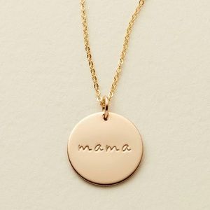 Made by Mary Mama Disc Necklace